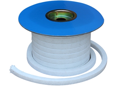 PTFE braided packing with oil